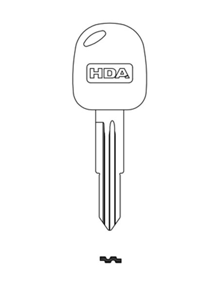 塑胶钥匙DAE-3R.P2
