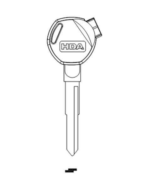 塑胶钥匙HOND-10L.P2