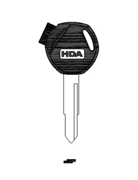 塑胶钥匙HOND-8L.P