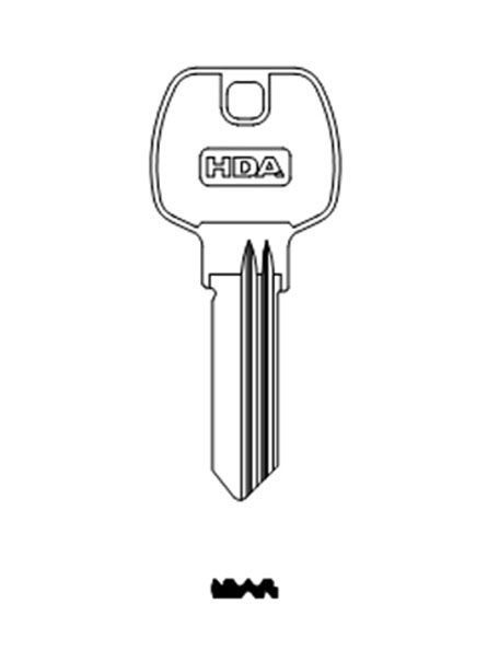 普通钥匙NKH-4L