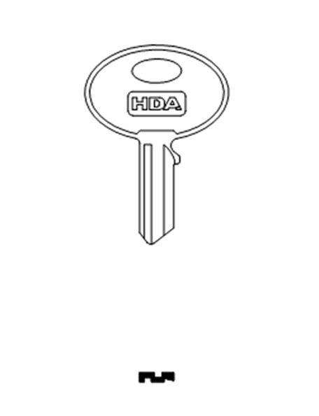 普通钥匙NKM-1R