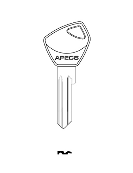 塑胶钥匙DFL-2R.P