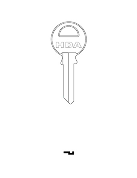 普通钥匙808-3R