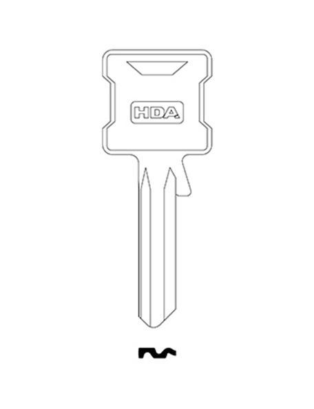 普通钥匙XD-3R